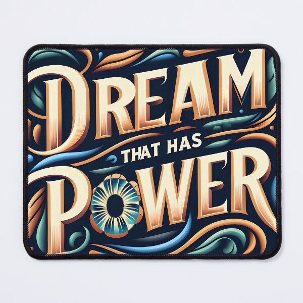 Item preview, dream that has power, typography designed and sold by maxmaj.