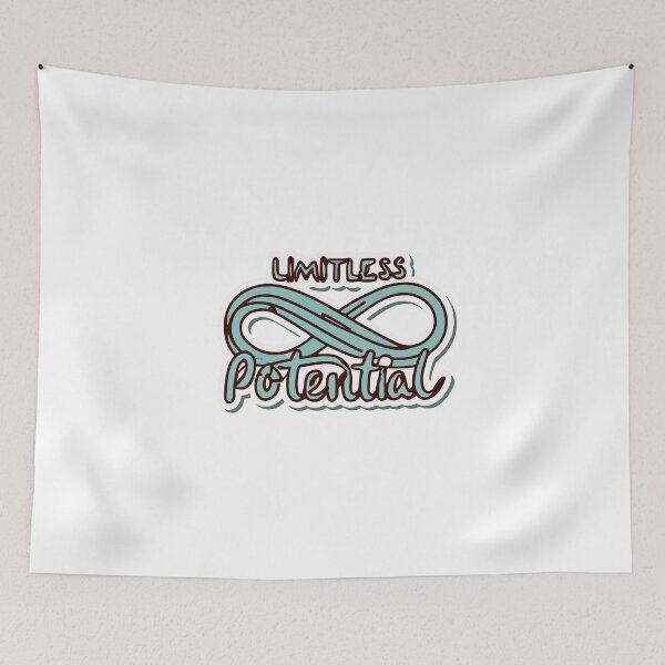 Item preview, Limitless Potential Infinity Symbol - Continuous Line Art designed and sold by NiftyWrx.