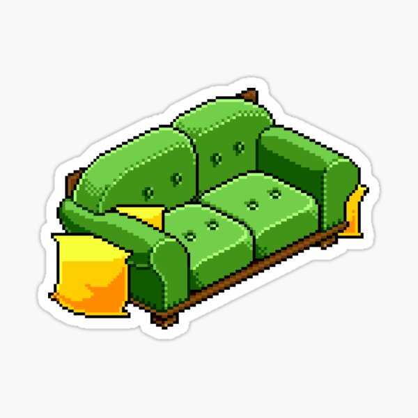 Artikel-Vorschau von Habbo Hotel Club Sofa, designt und verkauft von hessarian.