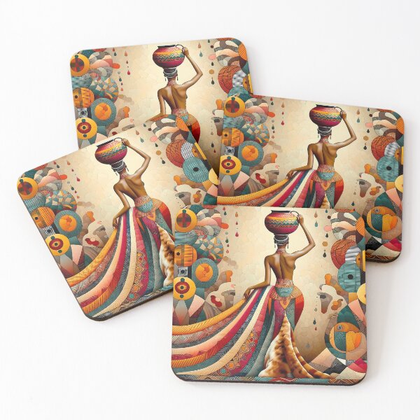 Item preview, African woman designed and sold by Vibranta Studio.
