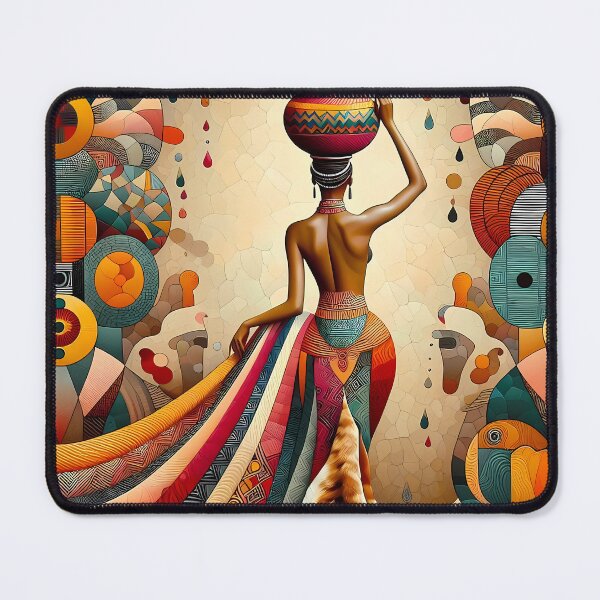 Item preview, African woman designed and sold by Vibranta Studio.