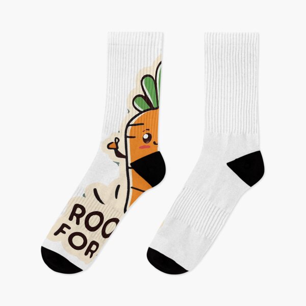 Item preview, Cute Carrot Encouragement Quote - Rooting for You! designed and sold by NiftyWrx.