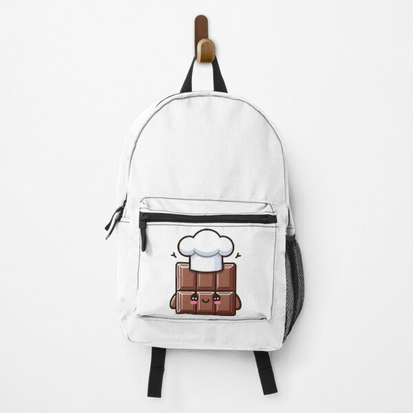Item preview, Kawaii Chocolate With Chef'S Hat designed and sold by CanvasCutie.