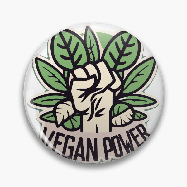 Item preview, Vegan Power - Empowerment and Activism Bold Design designed and sold by NiftyWrx.
