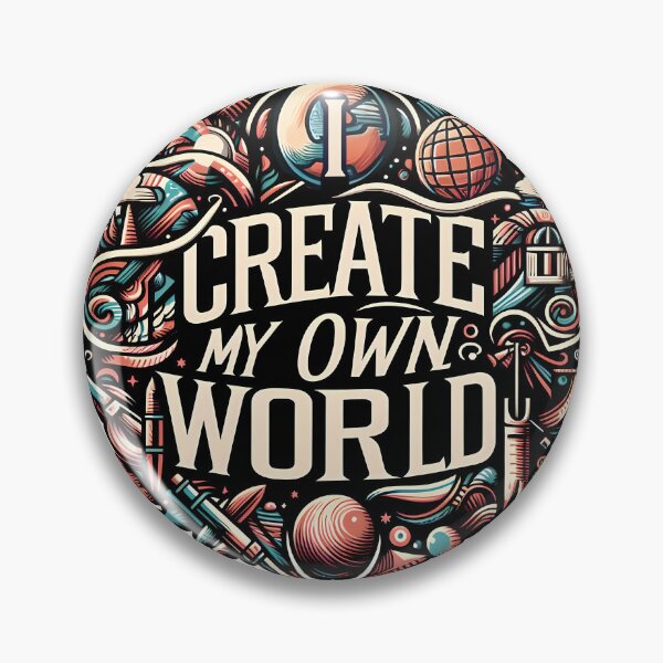 Item preview, I Create My Own, typography designed and sold by maxmaj.