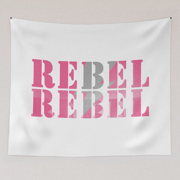 Item preview, REBEL REBEL #new pink designed and sold by artpopop.