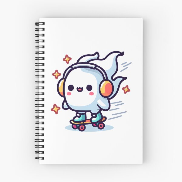 Item preview, Kawaii Breezy Lich With Headphones designed and sold by CanvasCutie.