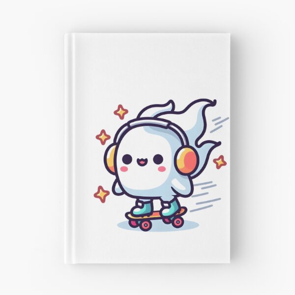 Item preview, Kawaii Breezy Lich With Headphones designed and sold by CanvasCutie.