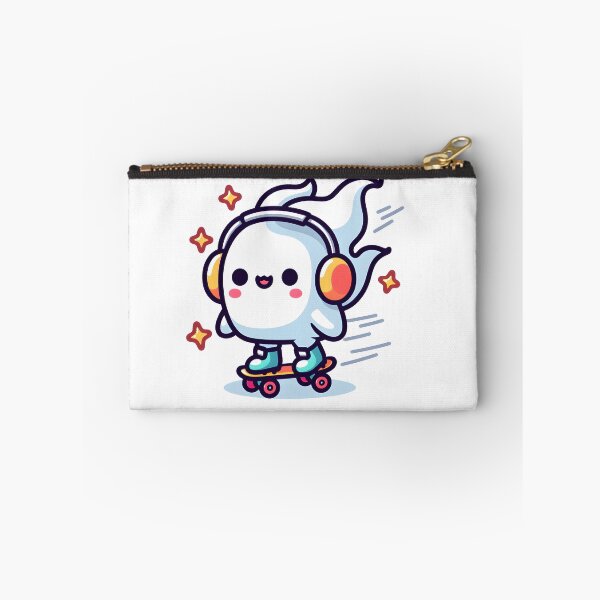 Item preview, Kawaii Breezy Lich With Headphones designed and sold by CanvasCutie.