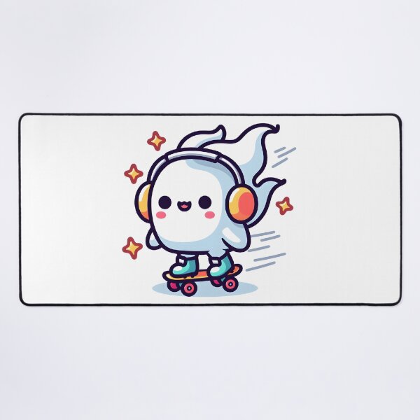 Item preview, Kawaii Breezy Lich With Headphones designed and sold by CanvasCutie.