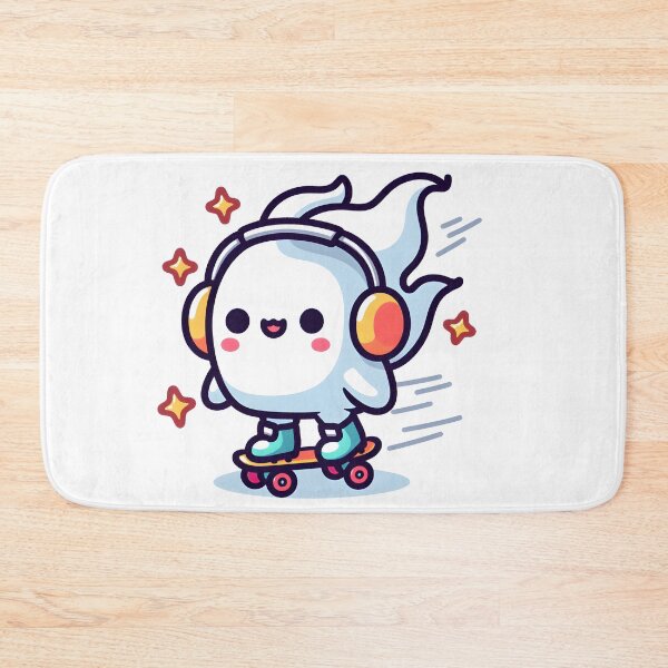 Item preview, Kawaii Breezy Lich With Headphones designed and sold by CanvasCutie.