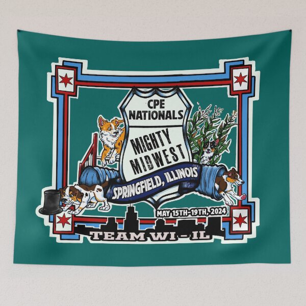 Item preview, Mighty Midwest 2024 team design designed and sold by lilstarfoxx.