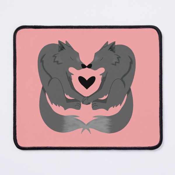 Item preview, Wolf Love Pattern designed and sold by Made of Maggic .