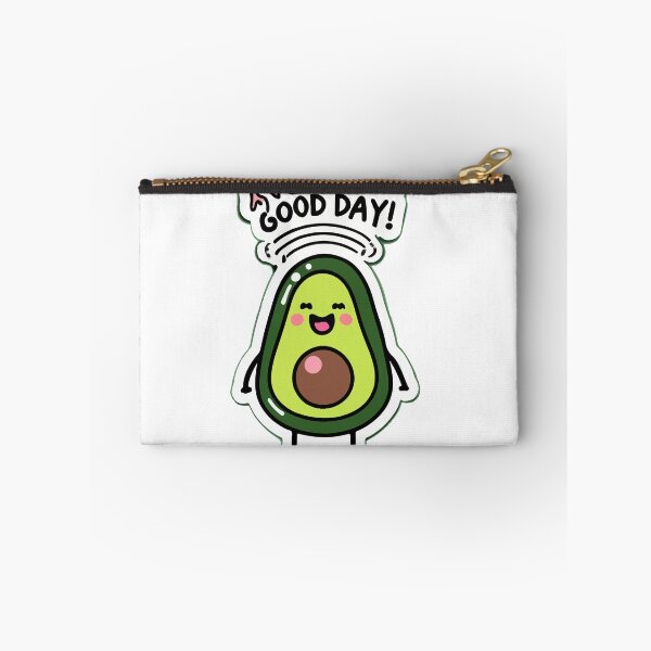 Item preview, Avo Good Day! Cute Smiling Avocado designed and sold by NiftyWrx.