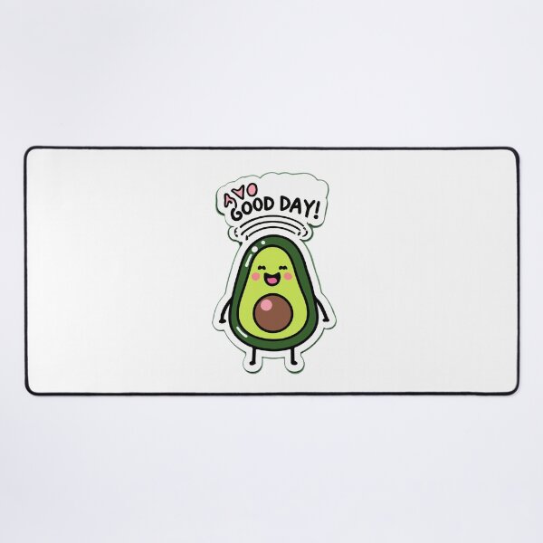 Item preview, Avo Good Day! Cute Smiling Avocado designed and sold by NiftyWrx.