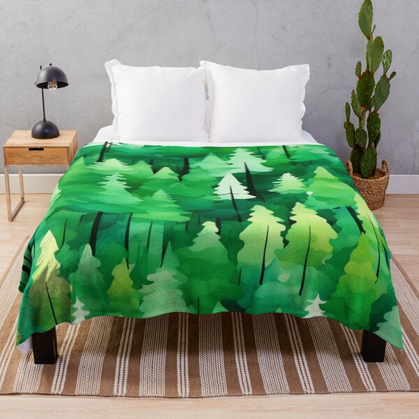 Item preview, Emerald Euphoria: A Verdant Forest Symphony designed and sold by Square Root of Squid.