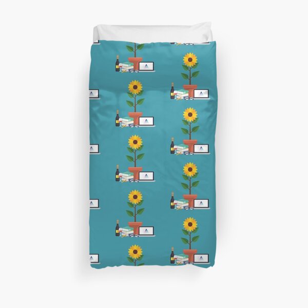Ladies Be Architects Study Group Logos Duvet Cover