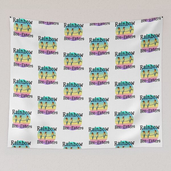 Item preview, Rainbow bee-eater, gifts for bird lovers and ornitologists  designed and sold by alczar.