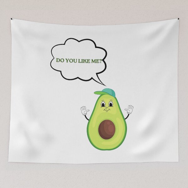 Artikelvorschau, Magst du mich? Avocado entworfen und verkauft von Basiadesign.
