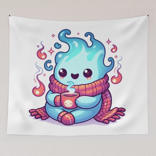 Item preview, Kawaii Luminous Banshee designed and sold by CanvasCutie.