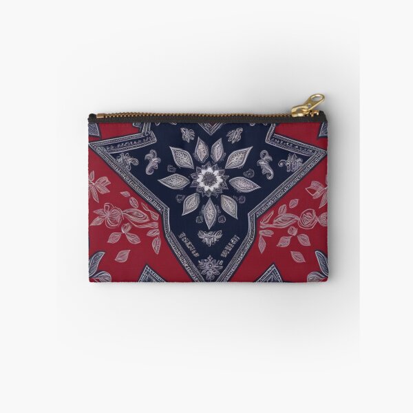 Item preview, RogerPattern - "Dynamic Fusion: Red, Blue, and White Bandana Print" designed and sold by RogerPattern.