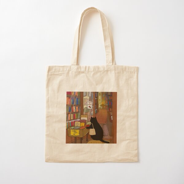 Vista previa del artículo con la obra «Stanis en la Librería», diseñado y vendido por Stanis the Cat.