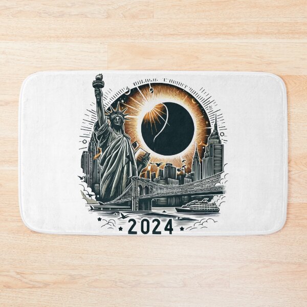 Item preview, New York Solar Eclipse 2024  designed and sold by TshirtTalkYou.