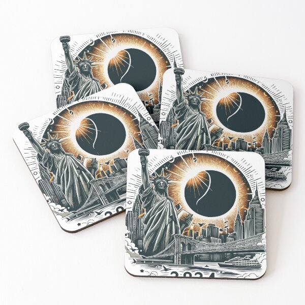 Item preview, New York Solar Eclipse 2024  designed and sold by TshirtTalkYou.