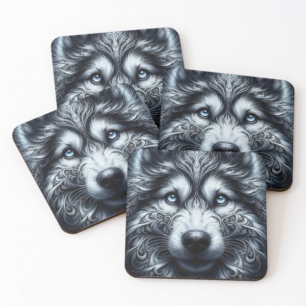 Item preview, Ethereal Husky Whimsy designed and sold by PawspectCreate.