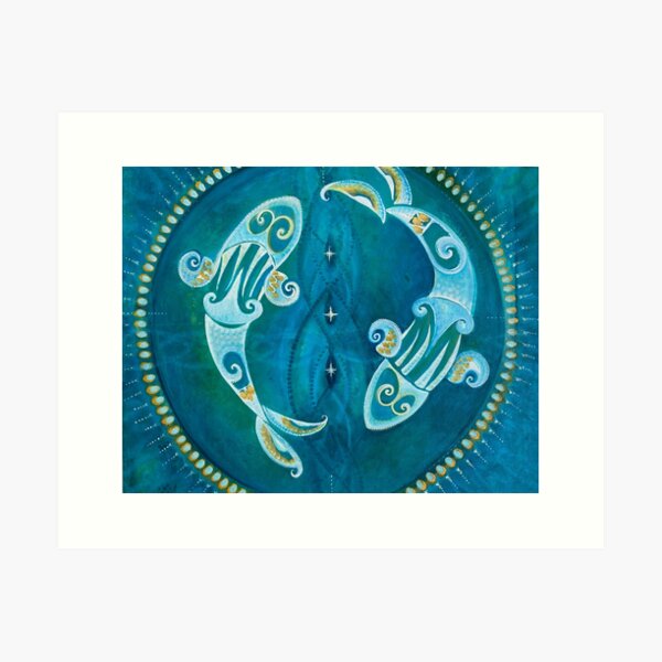 Item preview, Pisces Rising designed and sold by Margaret Trost.