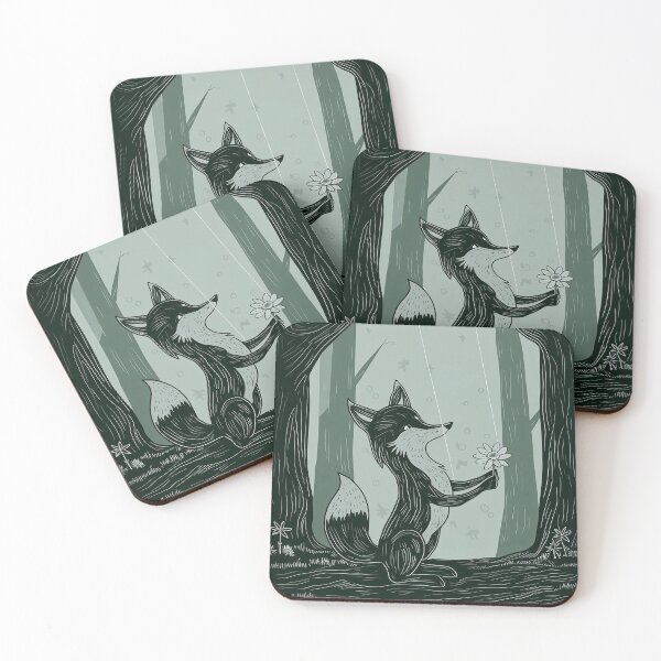Item preview, What the fox?!  Stop and smell the flowers :) designed and sold by Tajdi.