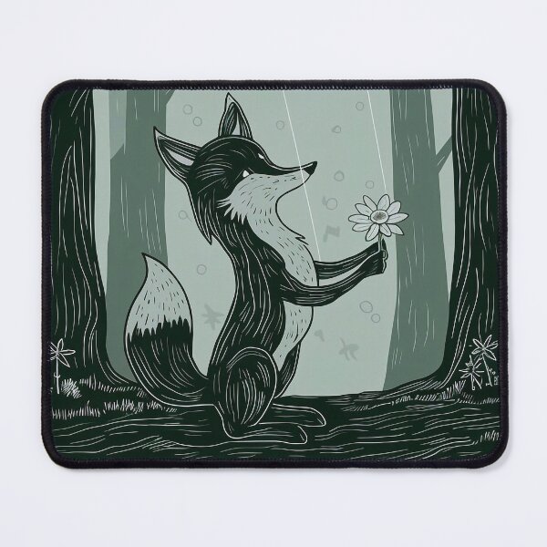 Item preview, What the fox?! Stop and smell the flowers :) designed and sold by Tajdi.