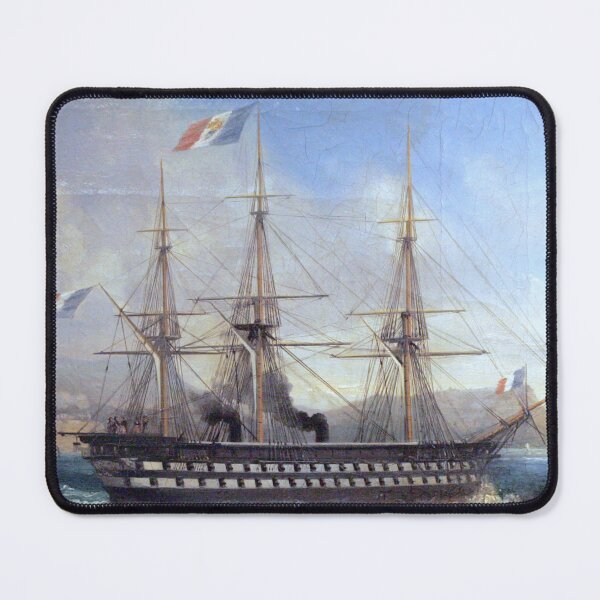 Item preview, French ship Napoléon (1850) - Worlds 1st Steam Powered Warship designed and sold by TheHappyK.