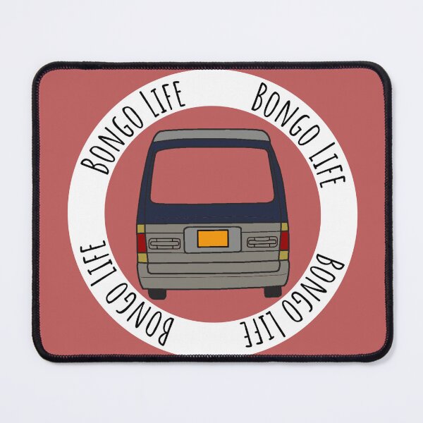 Item preview, Bongo Life Rear View Circle Motif designed and sold by LocalOddball.