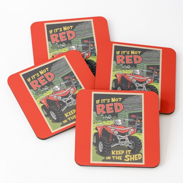 Aperçu de l'œuvre Quad ATV si ce n'est pas rouge créée et vendue par REAL IRISH GIFTS.