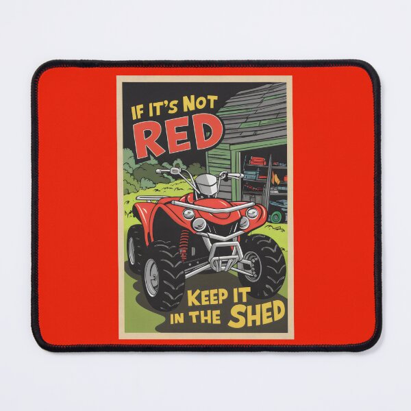 Aperçu de l'œuvre Quad ATV si ce n'est pas rouge créée et vendue par REAL IRISH GIFTS.