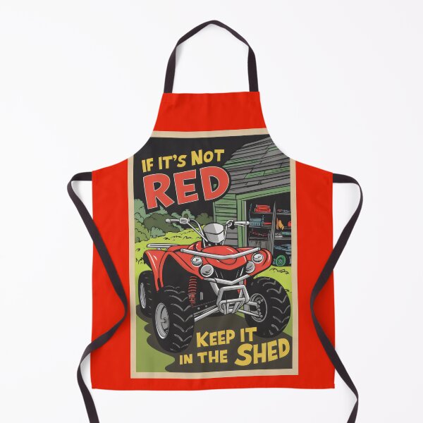 Aperçu de l'œuvre Quad ATV si ce n'est pas rouge créée et vendue par REAL IRISH GIFTS.
