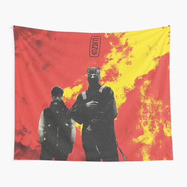 New Official Twenty One Pilots Keystone outlets Flag Black Red White Tapestry Band Merch