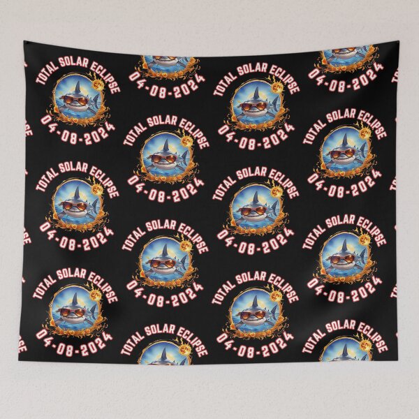 Item preview, Total Solar Eclipse Shark  designed and sold by WoodburyLake.