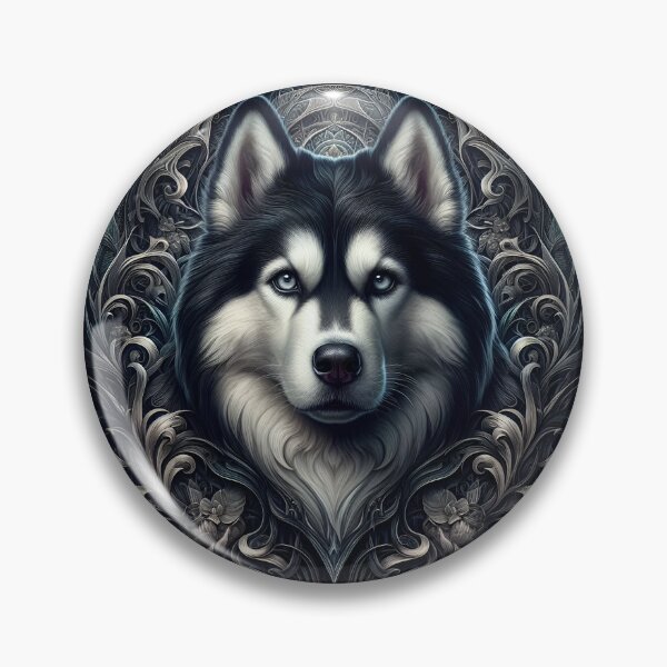 Item preview, Enigmatic Charm: Husky Artistry designed and sold by PawspectCreate.