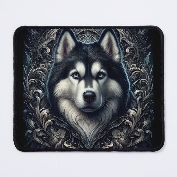 Item preview, Enigmatic Charm: Husky Artistry designed and sold by PawspectCreate.