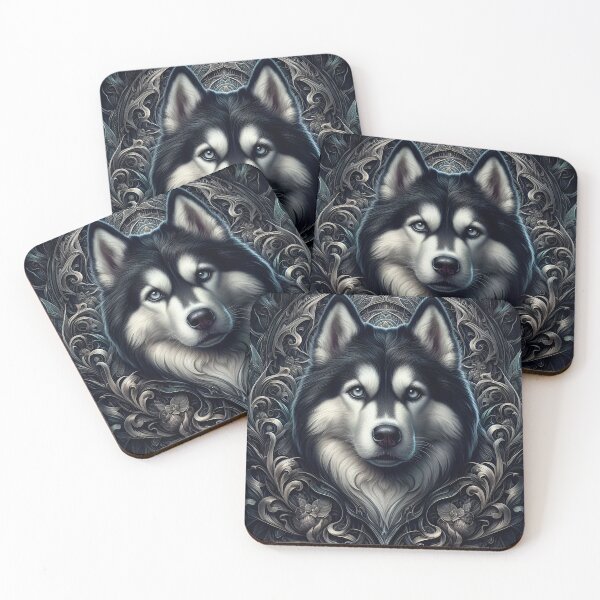 Item preview, Enigmatic Charm: Husky Artistry designed and sold by PawspectCreate.