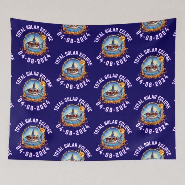 Item preview, Total Solar Eclipse Shark  designed and sold by WoodburyLake.