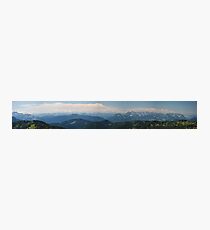 Mountain range Großglockner Photographic Print