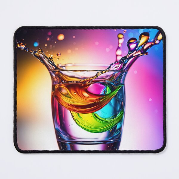 Item preview, Splashes in a colorful glass designed and sold by lalylaura.