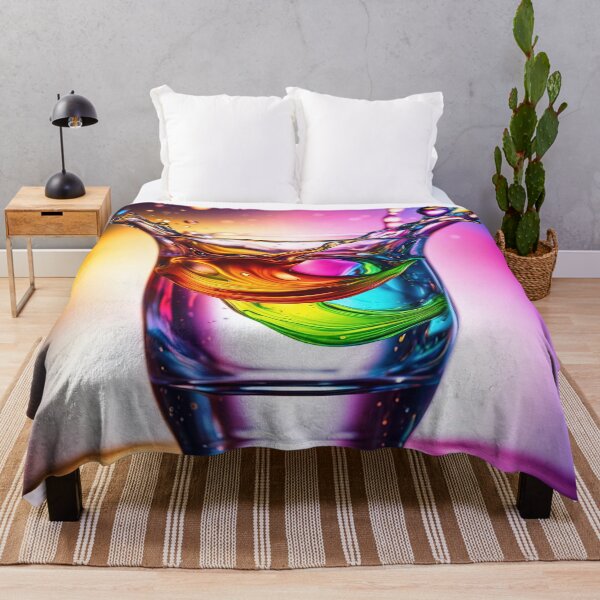 Item preview, Splashes in a colorful glass designed and sold by lalylaura.