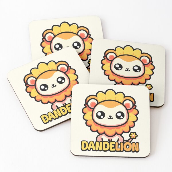 Item preview, Dandelion! Cute Flower Lion Pun designed and sold by PMCreative.