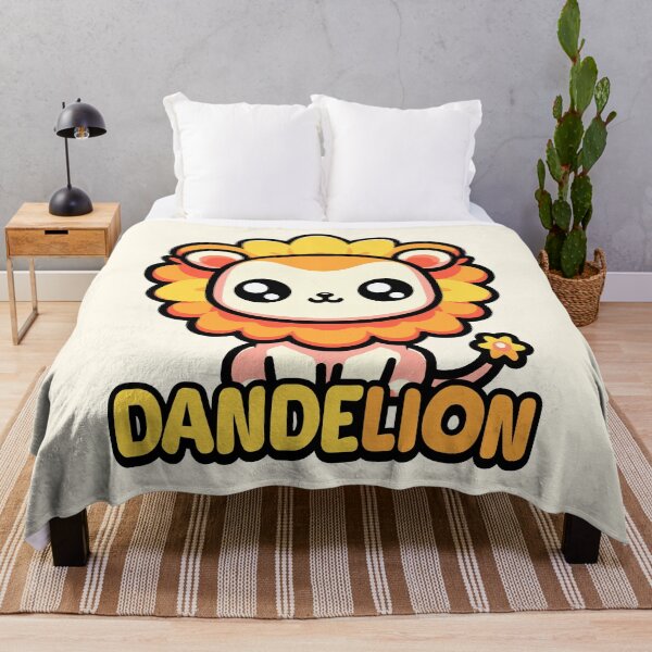 Item preview, Dandelion! Cute Flower Lion Pun designed and sold by PMCreative.