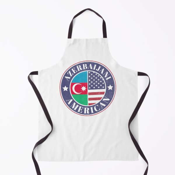 Item preview, Proud Azerbaijani-American Badge - Azerbaijan Flag designed and sold by chrisrivait.