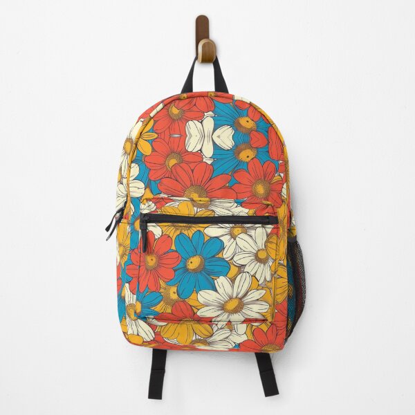 Item preview, Waterproof flowers. Retro Groovy pattern. designed and sold by AnnDart.